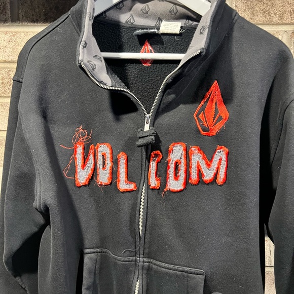 Volcom V Stone Full Zip Fleece Sweatshirt - Picture 2 of 13